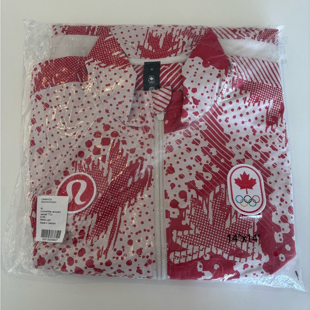 Team Canada Men’s
Convertible Jacket *COC Logo